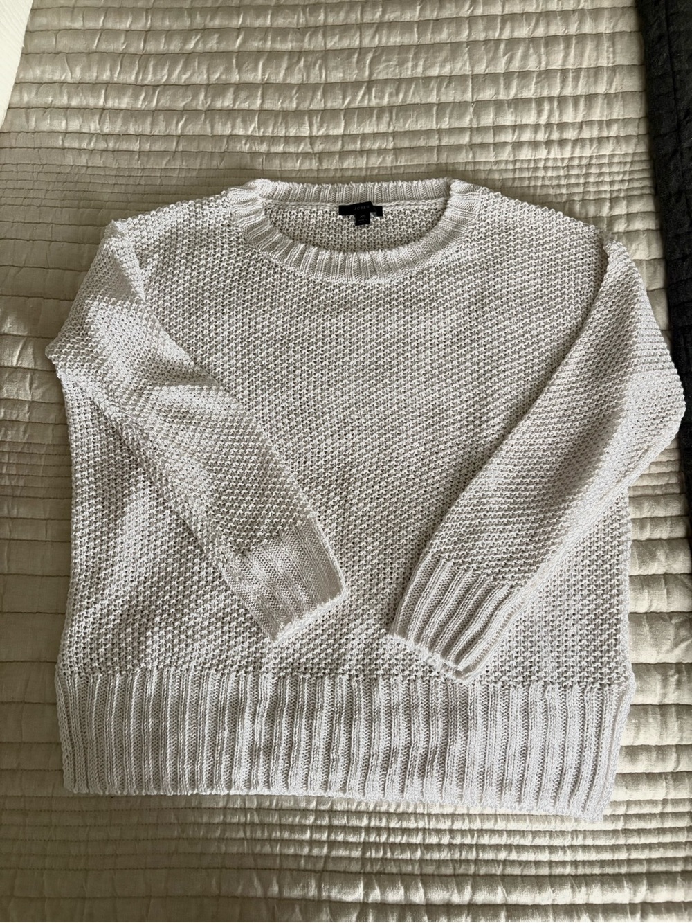 NWOT JCrew white sweater